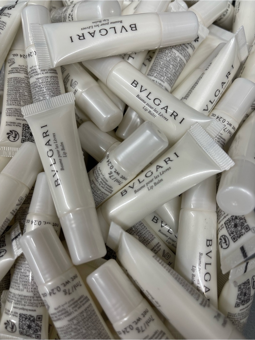 Bulgari travel size Lip Balm set of 2! New no box